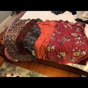 2 dresses (14) / 2 skirts (14) / tunic top